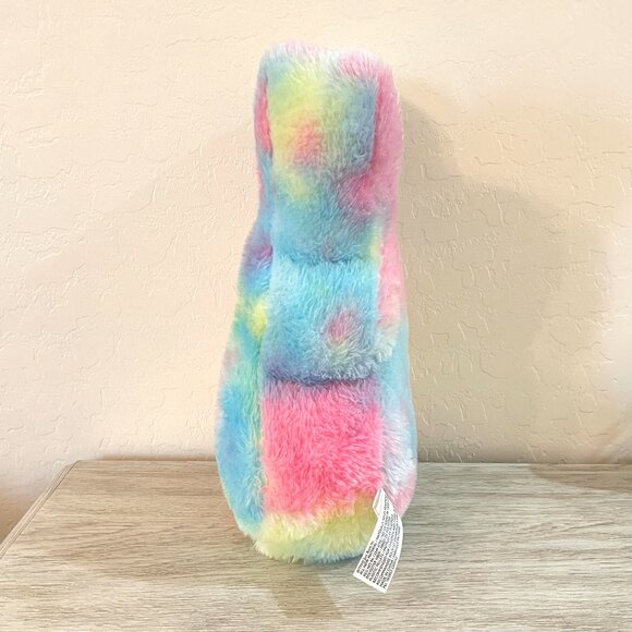 Peeps Stuffed Bunny Pastel Multi Color Plush Easter Rabbit Tie Dye 🐰 - Picture 3 of 11